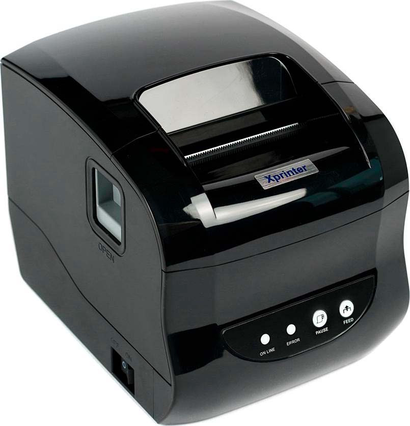 Xprinter как настроить печать. Термопринтер XP-365b. Xprinter 365b. Xprinter 460b. Принтер этикеток Xprinter-365b.